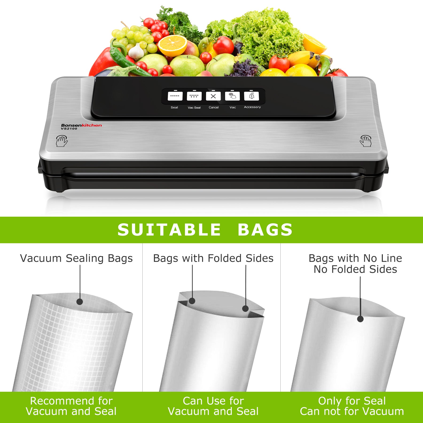 Portable Vacuum Sealer available at Qualitech Kitchen Equipment