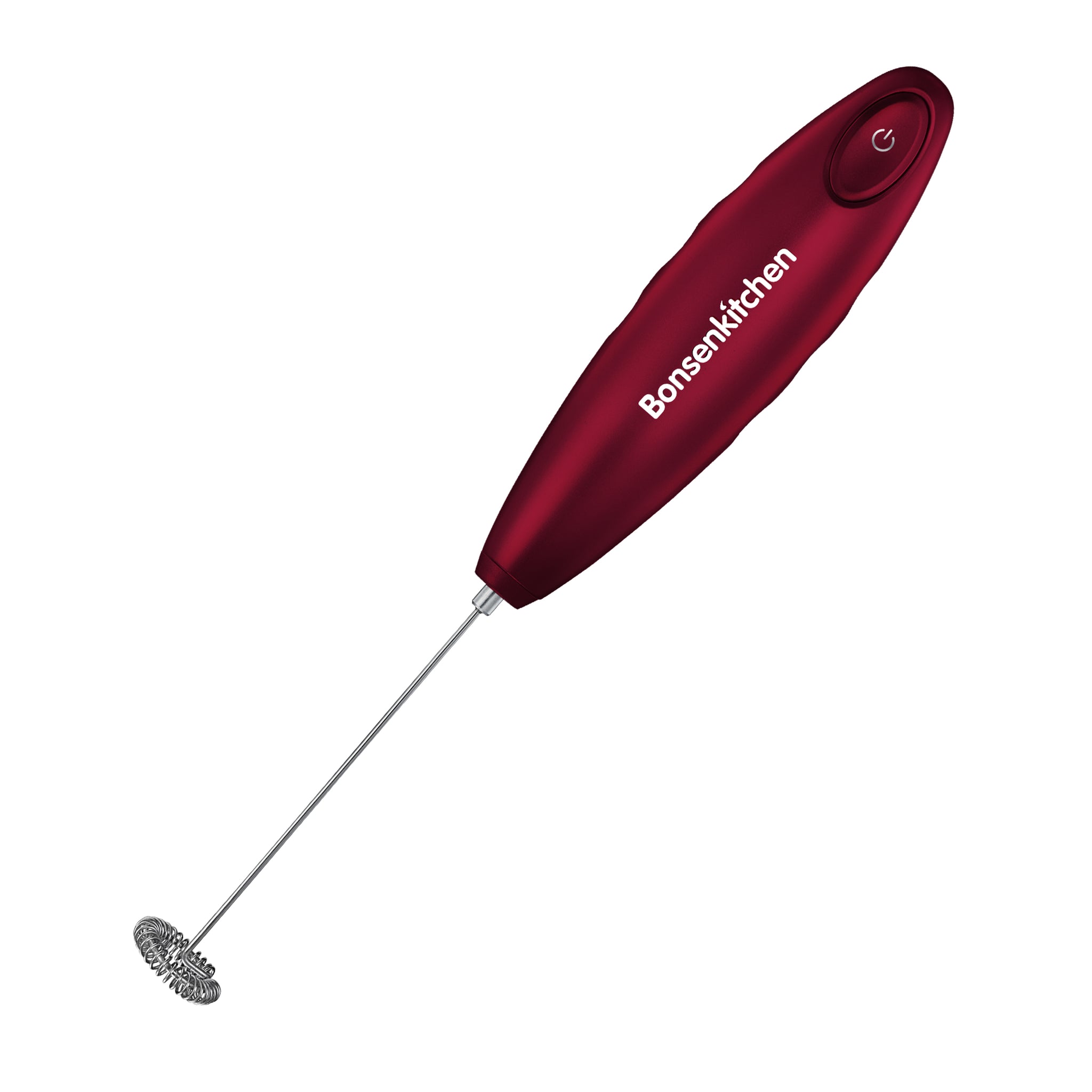 Red Electric Milk Frother